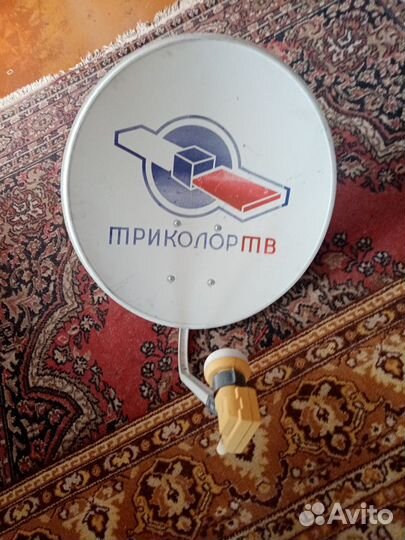 Тарелка триколор
