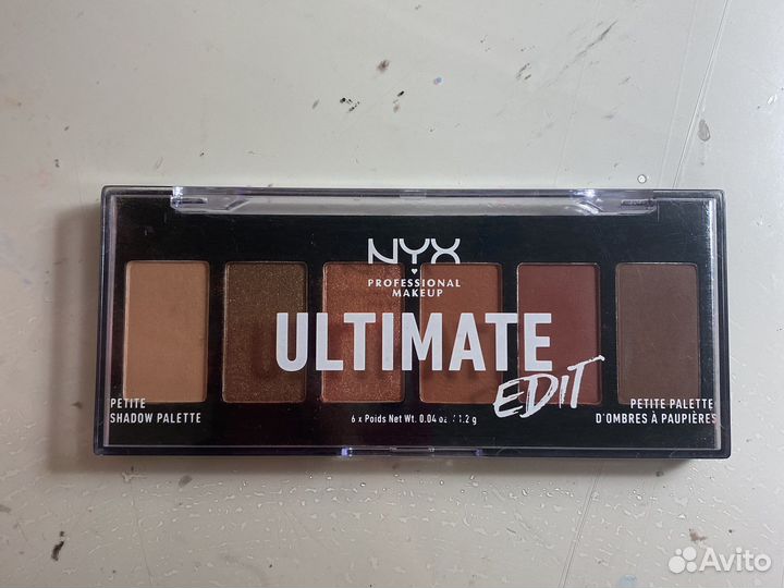 Палетка теней nyx