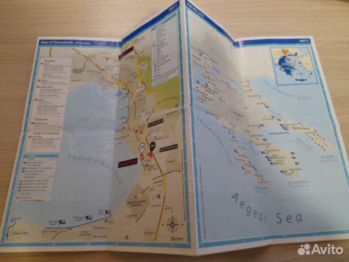 Туристические карты зарубежных городов