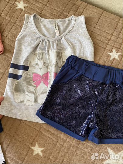 Пакет новых вещей для девочки 1-2 года