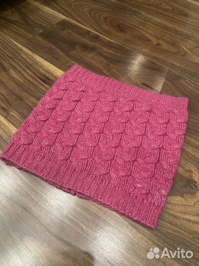 Комплект шапка и шарф для девочки