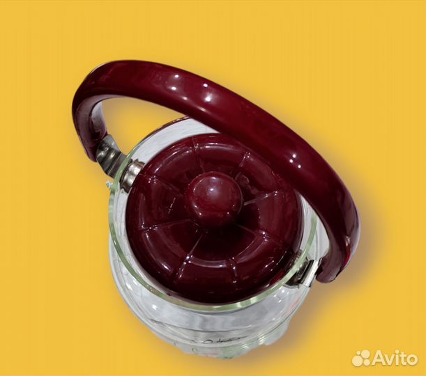 Чайник заварочный стеклянный 600 мл