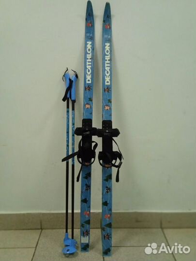 Лыжи детские 120 комплект