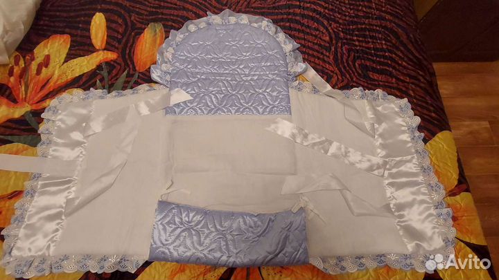 Конверт на выписку (осень- зима) для мальчика