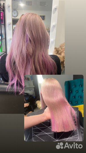 Кератиновое выпрямление/ботокс волос