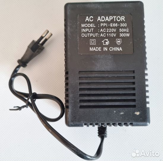 Понижающий трансформатор 220v 110v 300w