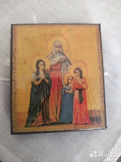 Икона вера надежда любовь