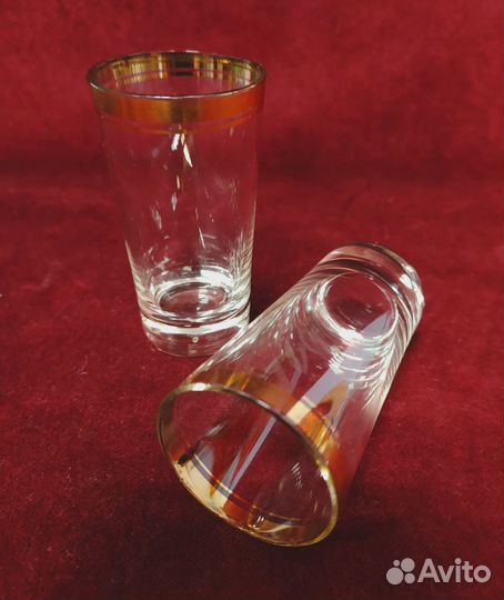 Рюмки стопки стаканы бокалы стекло СССР Ретро