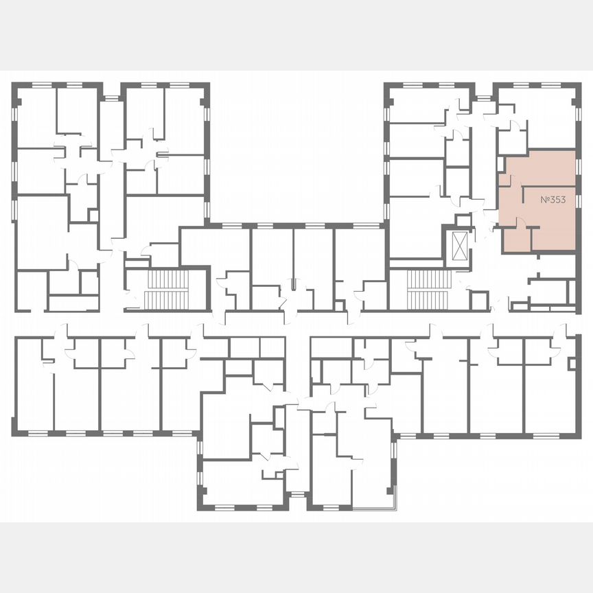 1-к. апартаменты, 38,4 м², 6/13 эт.