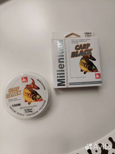 Леска рыболовная millennium carp black