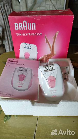 Депилятор бытовой braun Silk epil EverSoft