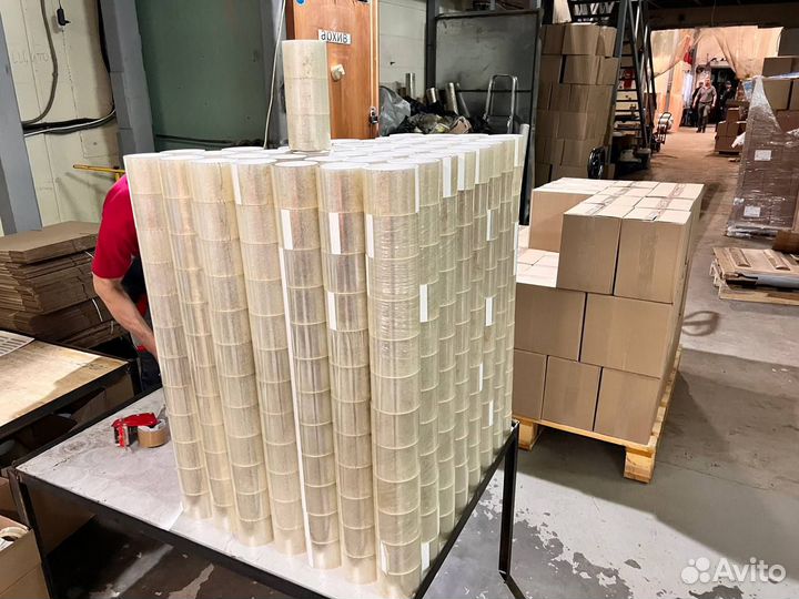 Скотч прозрачный 72x60 метров