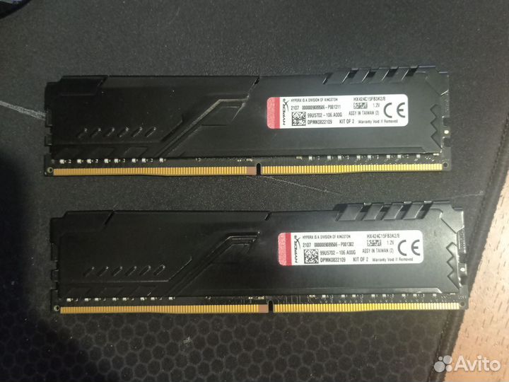 Оперативная память ddr4 8gb
