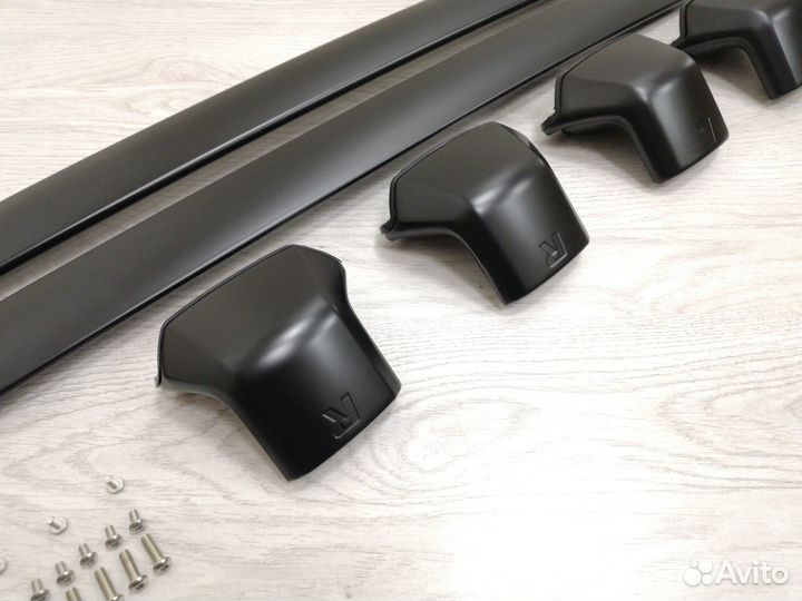 Поперечины на рейлинги Honda CR-V 2018+ (чёрные)