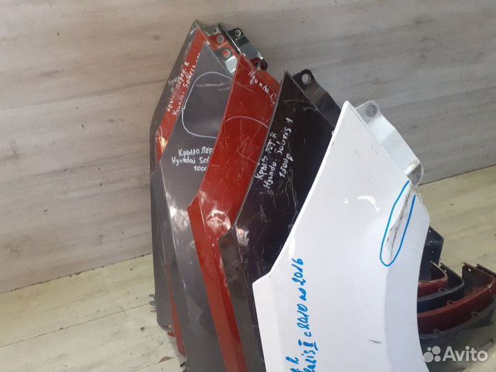 Крыло Hyundai Solaris 1