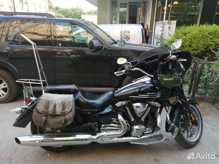 Спинка / сисибар yamaha xv1900 stratoliner