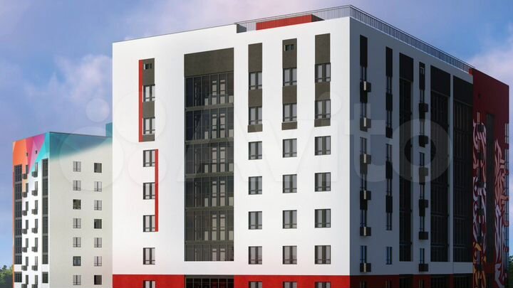 2-к. квартира, 59,6 м², 3/10 эт.