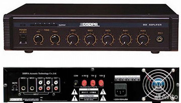 Микшер-усилитель dsppa MP-600P
