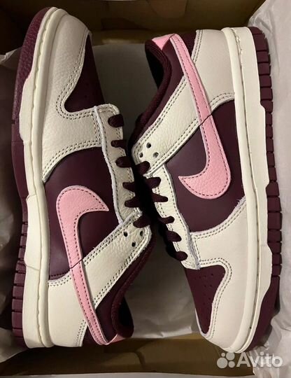 Nike dunk low night maroon