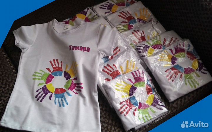 Пошив/ печать на футболках оптом