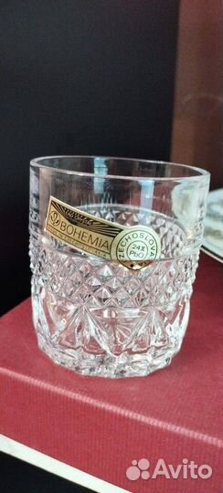 Набор Хрустальные стаканы бокалы Чехословакия СССР