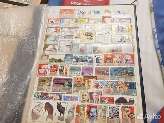 Почтовые марки годовой набор 1980 года чистый