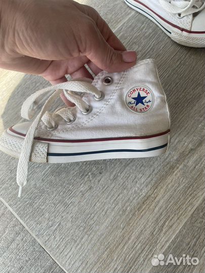 Кеды converse высокие 21 размер