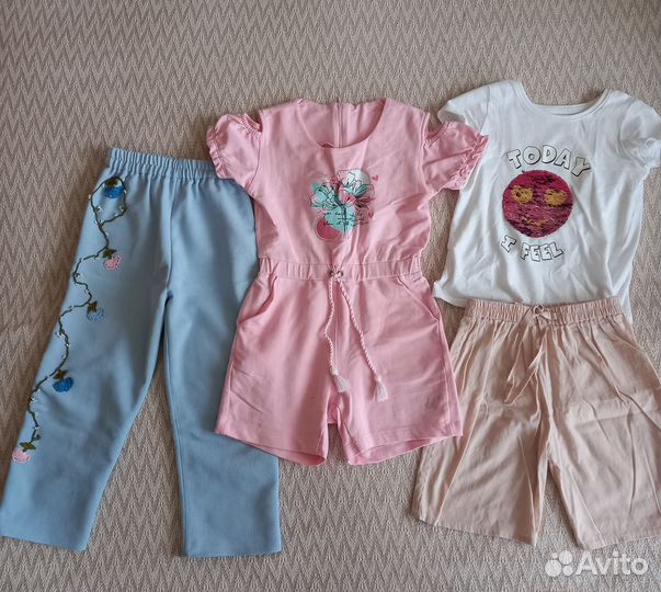 Одежда для девочки 4-5 лет