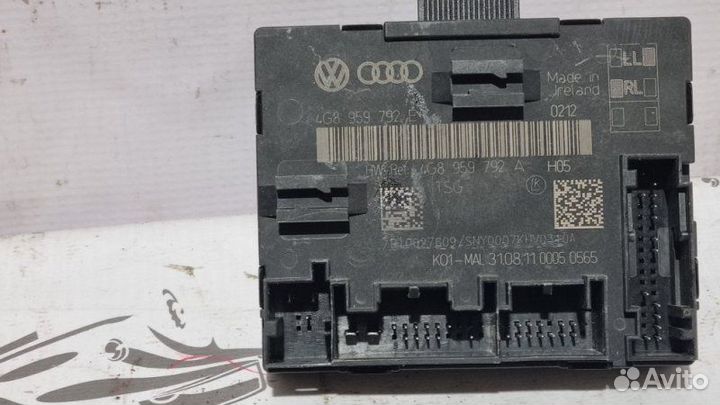 Блок комфорта передний Audi A6 C7 2011