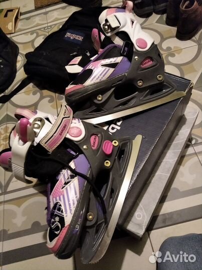Коньки детские р. 29-32/27-30