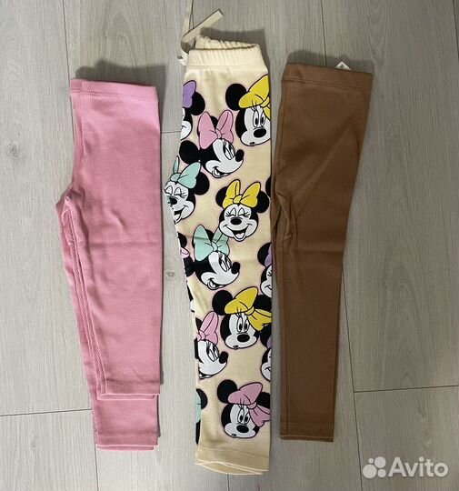 Легинсы zara для девочки 92, 98 и 104