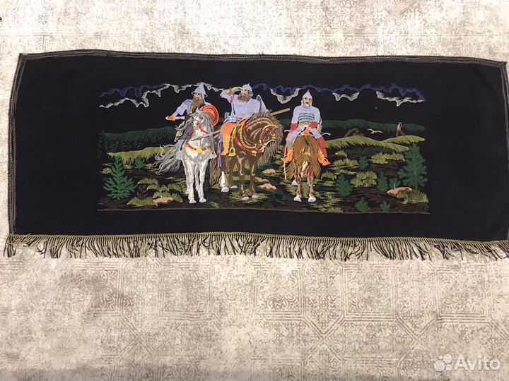 Настенный Коврик -3 богатыря