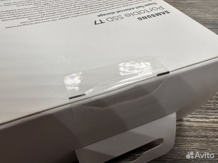 Внешний SSD Samsung T7 500 гб, серый