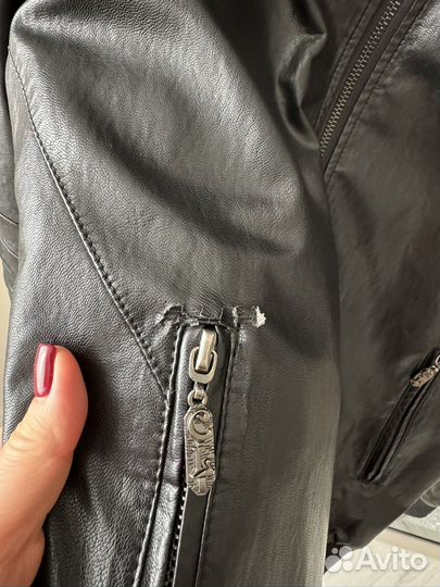 Куртка мужская экокожа 50