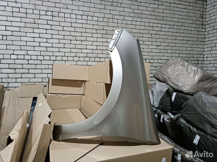 Крыло LADA granta fl левое серебристо-серый техно