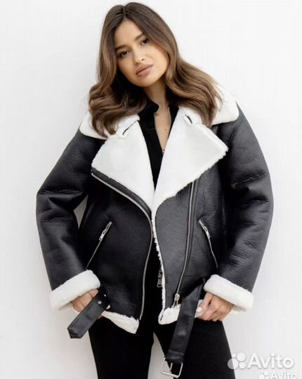 Дубленка-авиатор, pilot