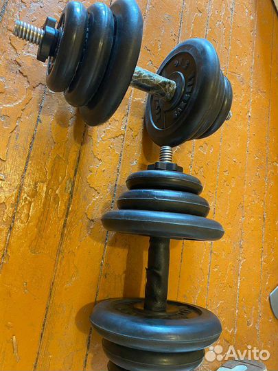 Гантели разборные 40 кг