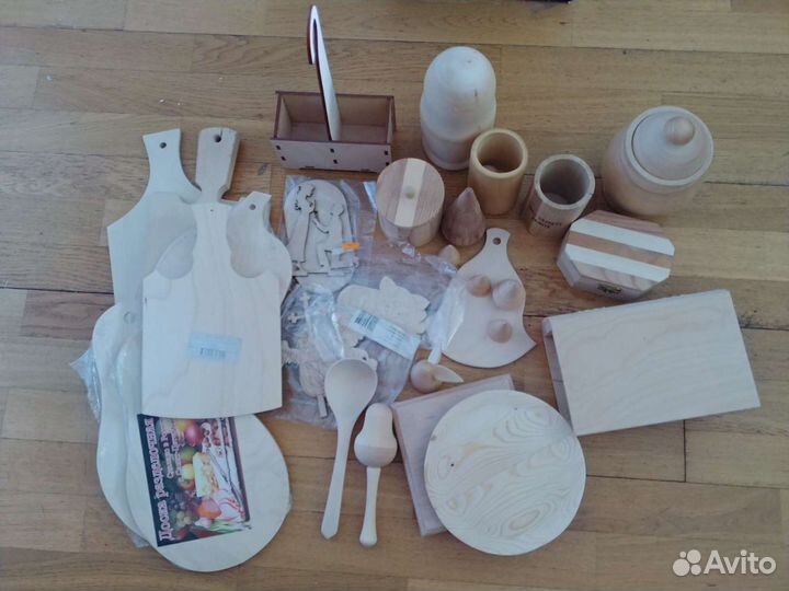 Заготовки деревянные для декупажа и росписи