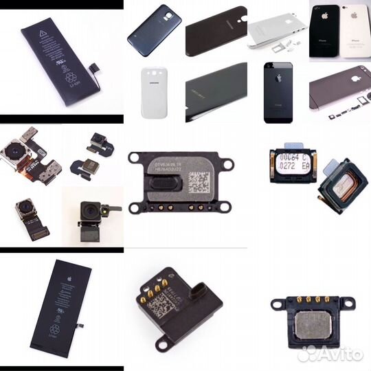 Запчасти для iPhone, Samsung, Xiaomi