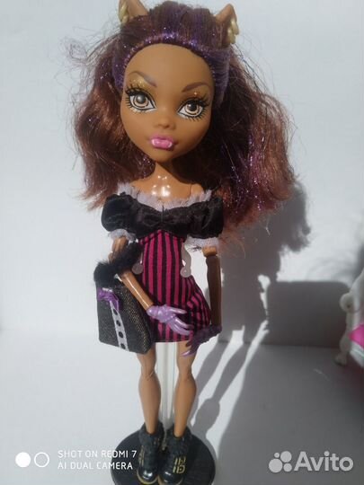 Кукла монстр хай Клодин Вульф