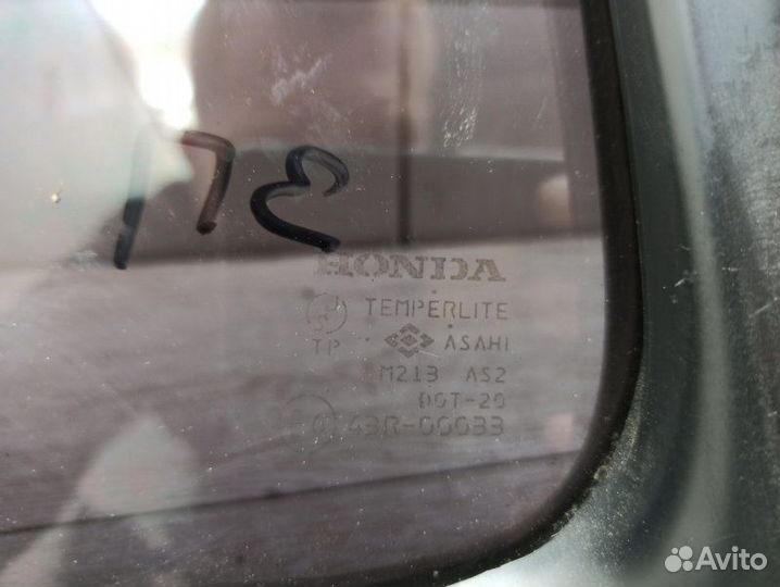 Форточка задняя правая Honda Cr-V 1 B20Z1 1997