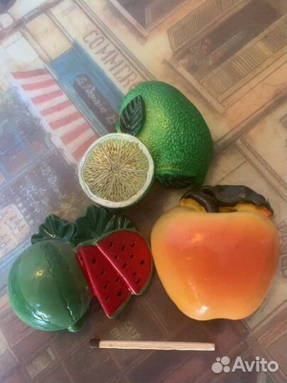 Магниты фруктовая тема и есть морская