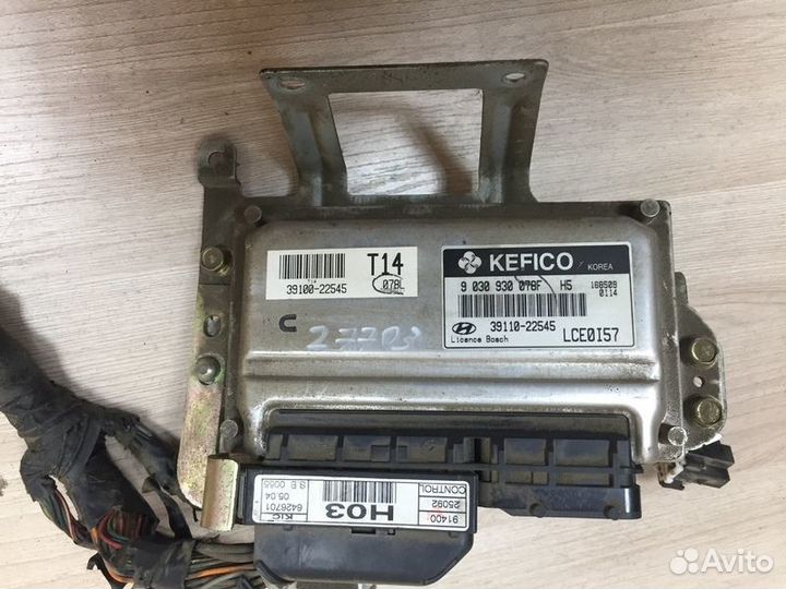 Блок управления двигателем Hyundai Accent LC с1999