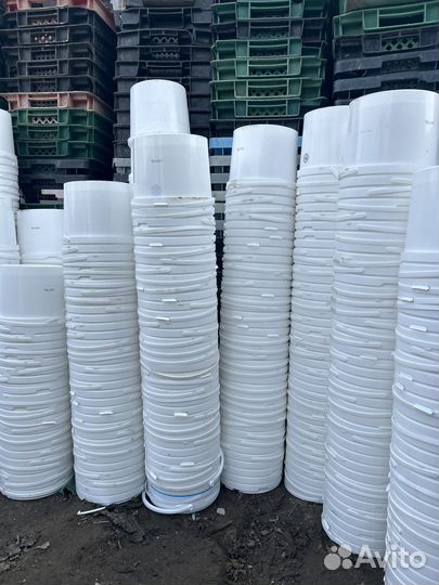 Ведра пластиковые