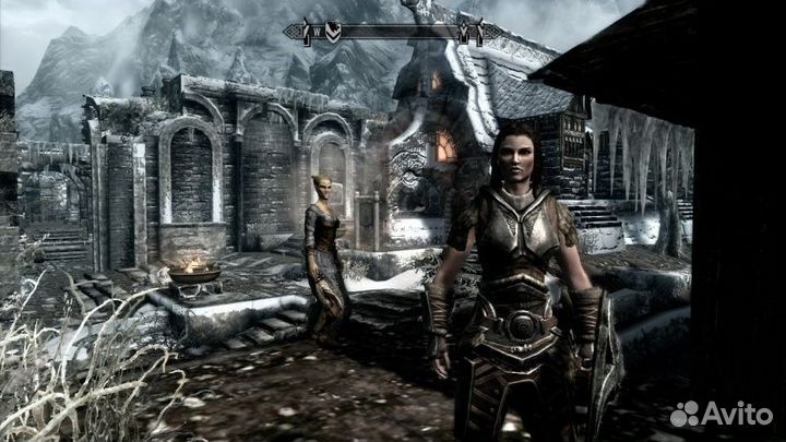 Xbox 360 Skyrim б/у