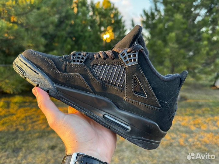 Nike air jordan 4 black cat