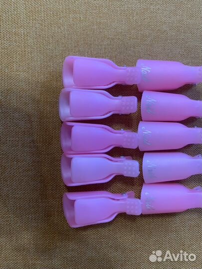 Прищепки для маникюра, 10 шт