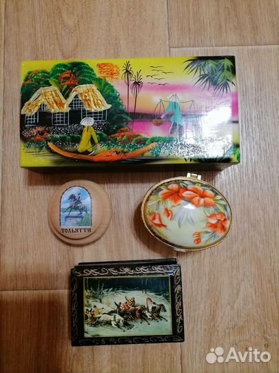 Шкатулки разные