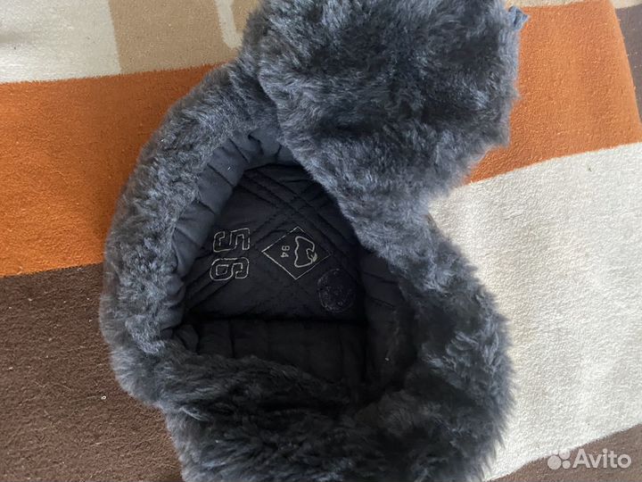 Шапка ушанка мужская