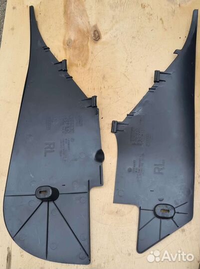 Пластик центральной консоли VolkswagenTiguan1 рест